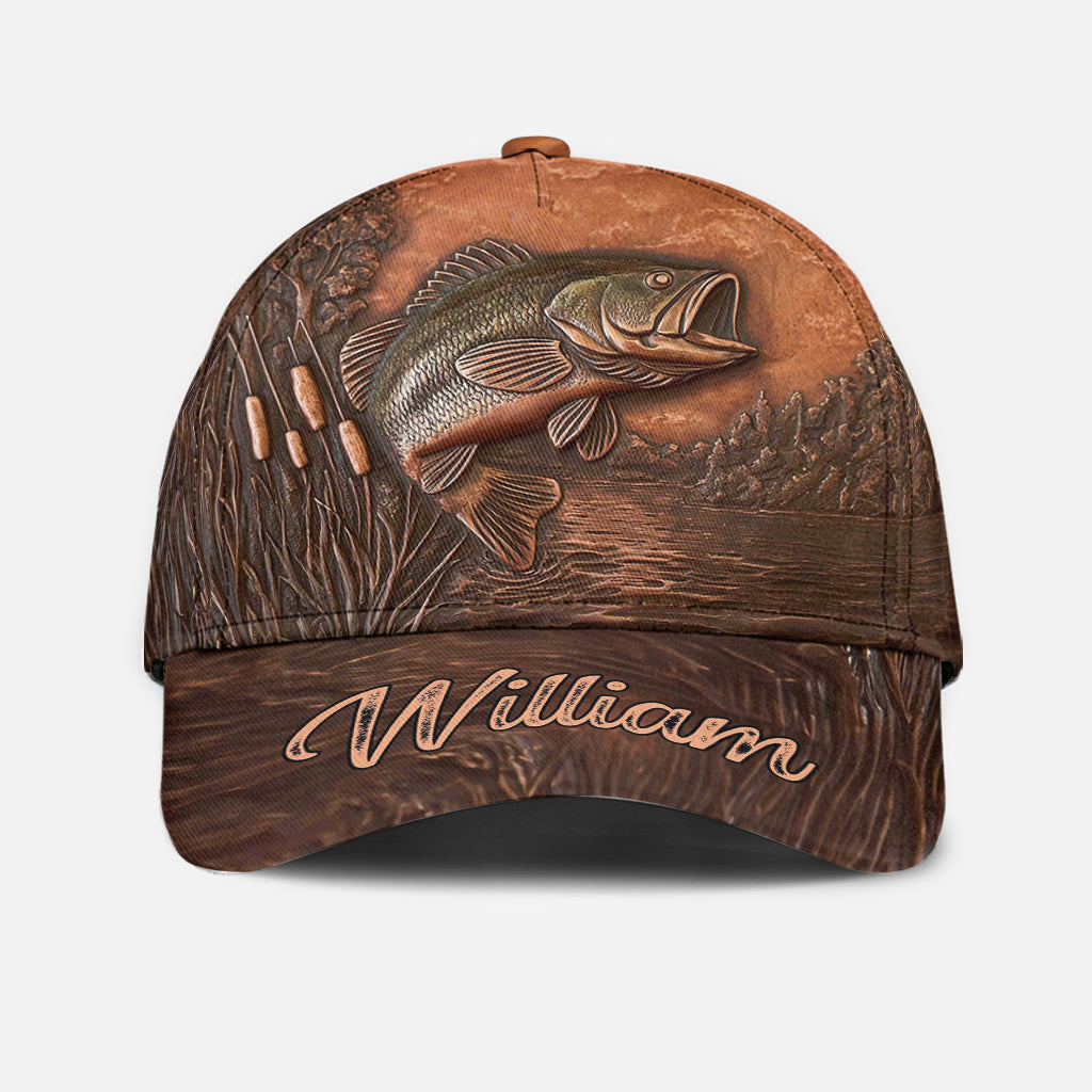 The Best Fisher - Personalized Fishing Classic Cap