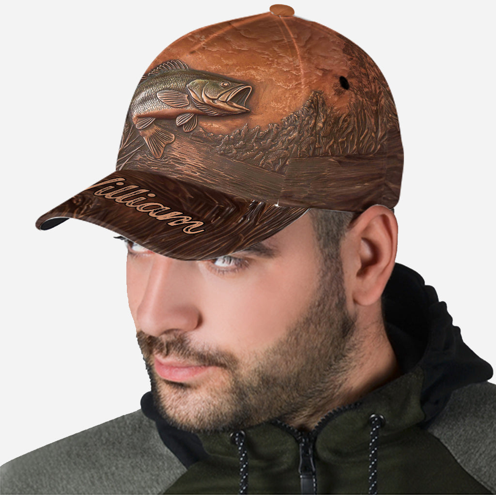 The Best Fisher - Personalized Fishing Classic Cap