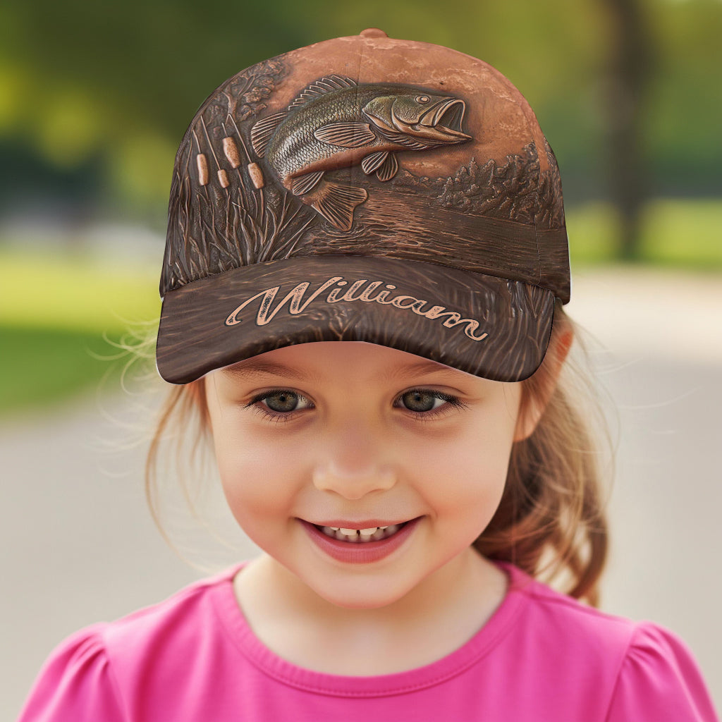 The Best Fisher - Personalized Fishing Classic Cap