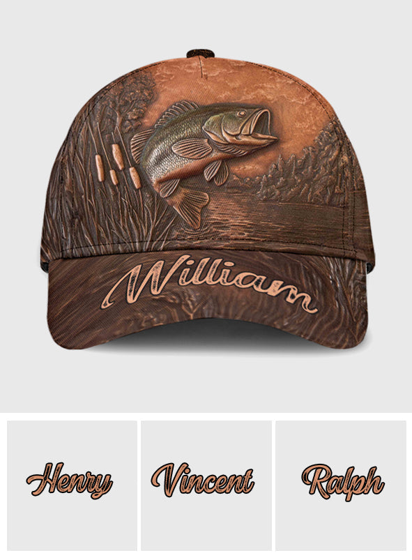 The Best Fisher - Personalized Fishing Classic Cap