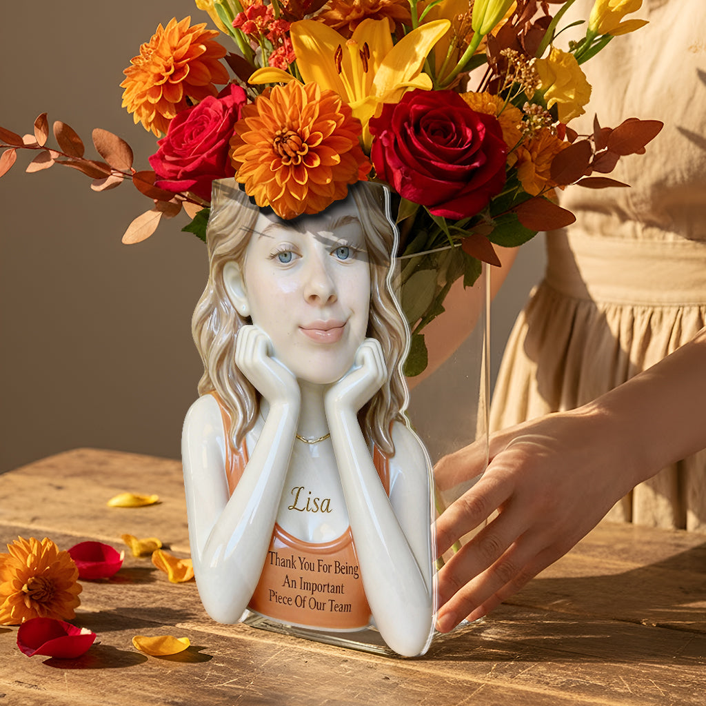 Don't Forget The Different That You Make - Personalized Colleague Acrylic Pot