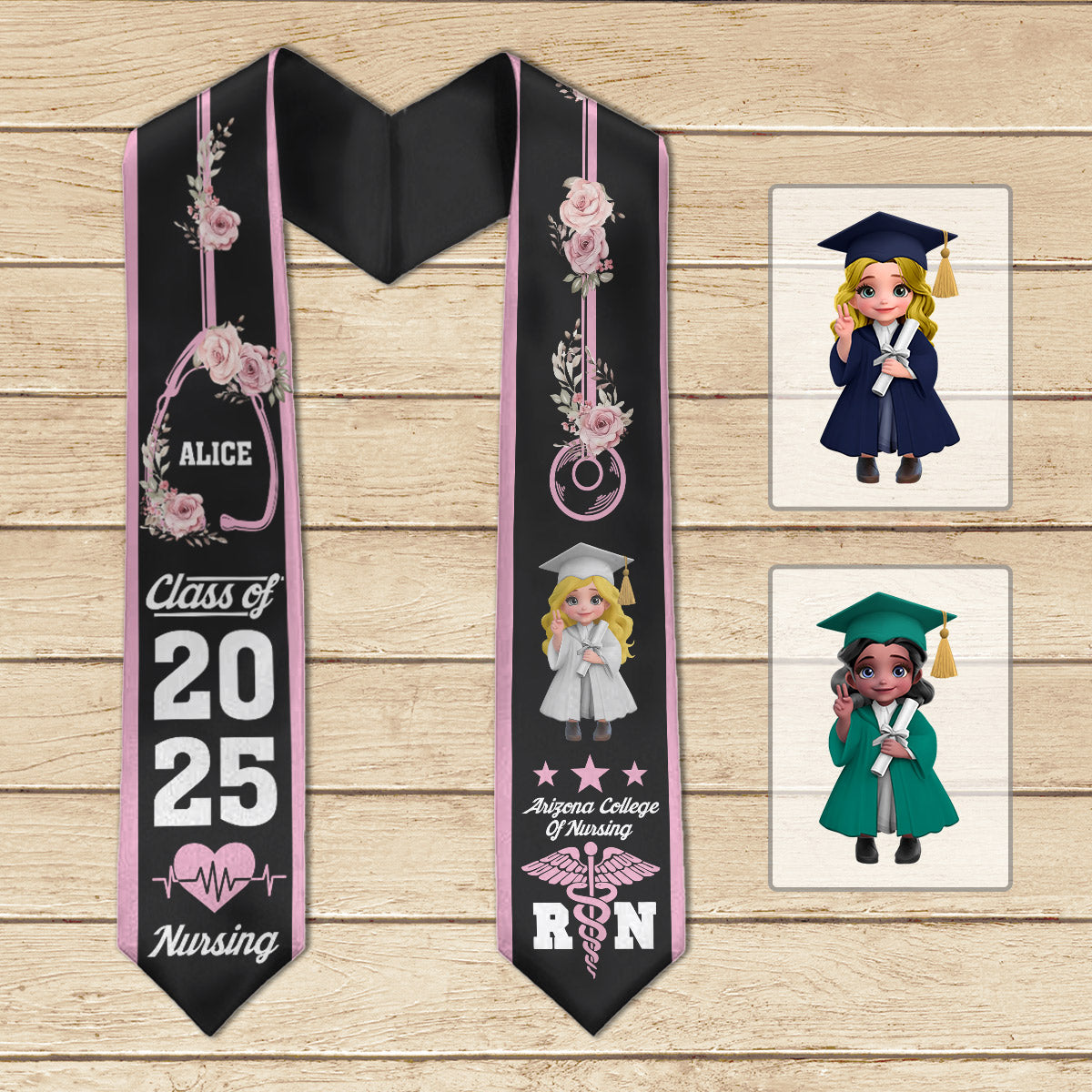 Nursing Graduation - Personalized Graduation Graduation Stole