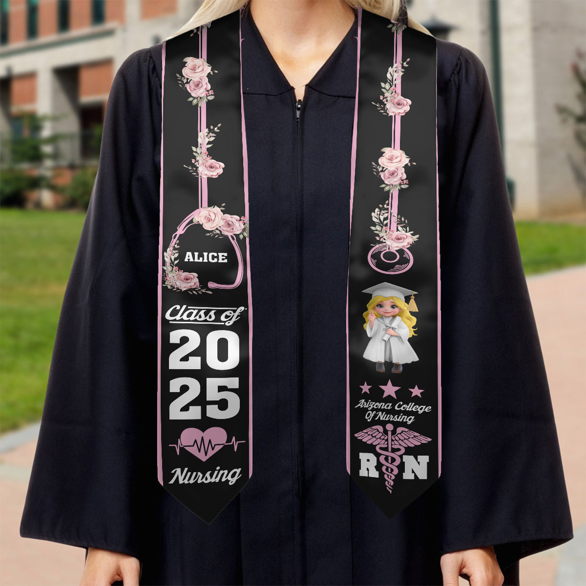 Nursing Graduation - Personalized Graduation Graduation Stole