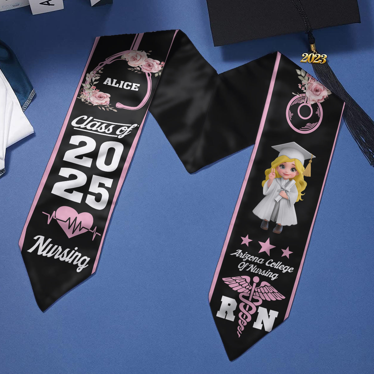 Nursing Graduation - Personalized Graduation Graduation Stole