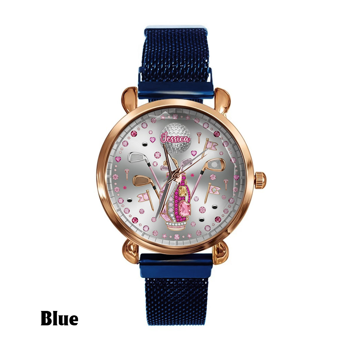 Love Golf - Personalized Golf Women Hand Watch