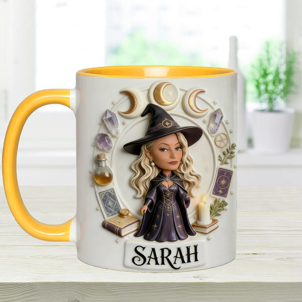 Magical Witch - Personalized Witch Accent Mug