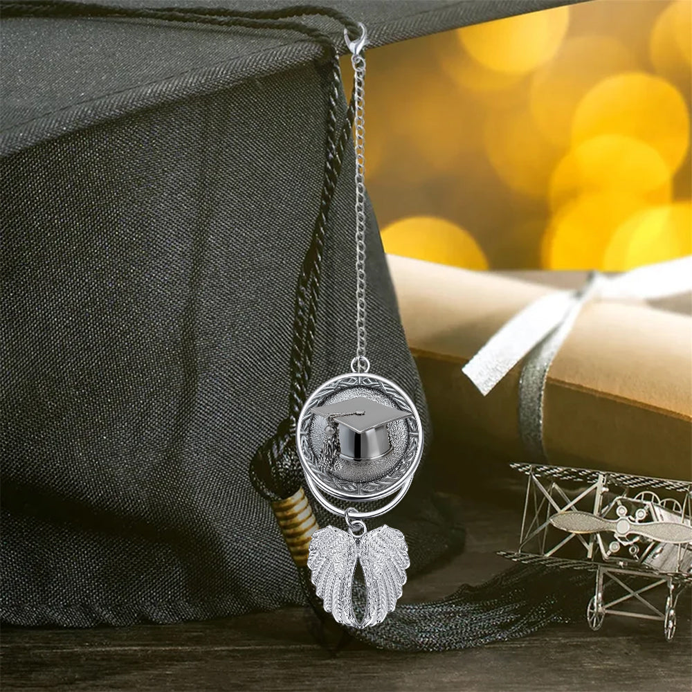 Congrats Grand 2025 - Personalized Graduation Wings Ornament