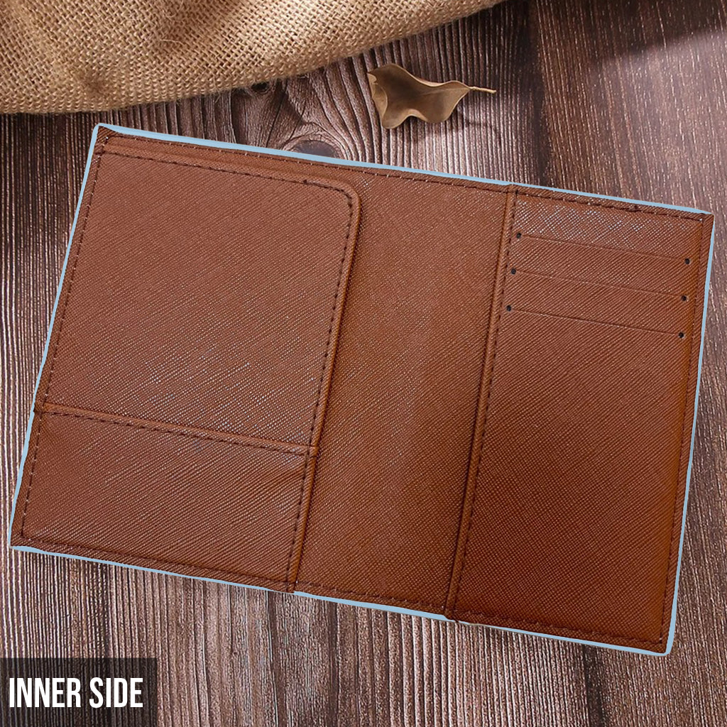 Just A Girl Who Loves Travveling - Personalized Travelling Passport Holder