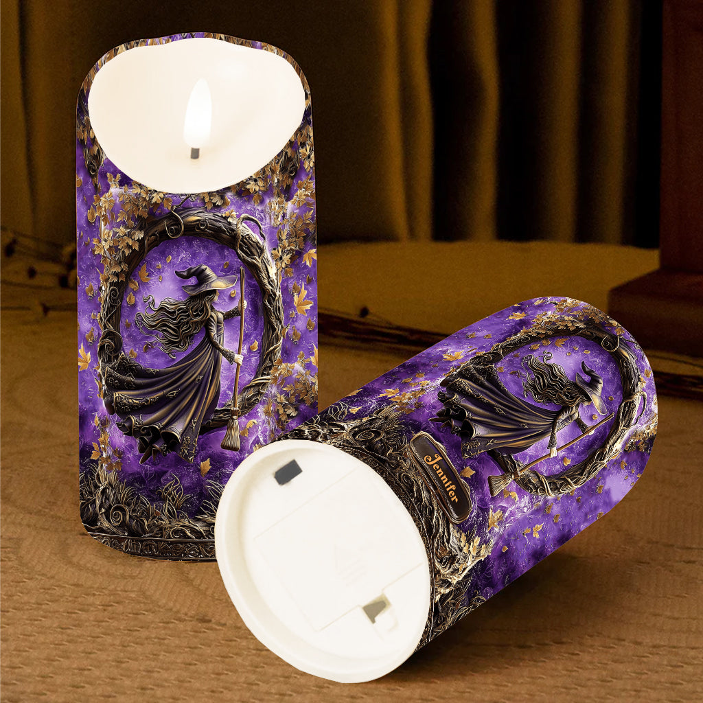 Magic Witch - Personalized Witch Flameless Candle