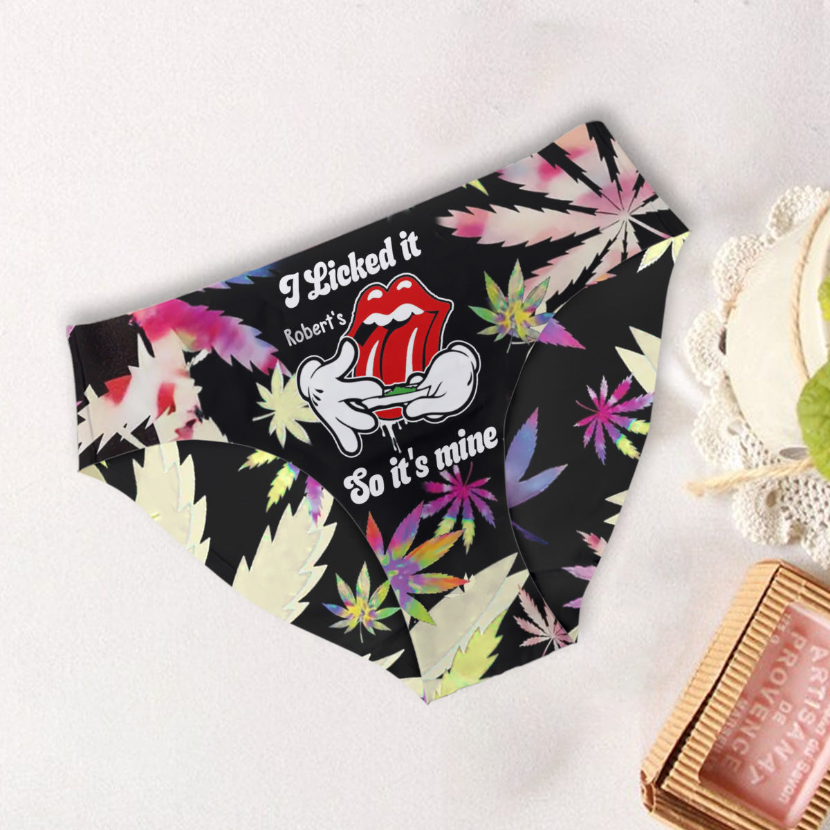 I Licked It So It's Mine - Personalized Weed Women Briefs & Men Boxer Briefs