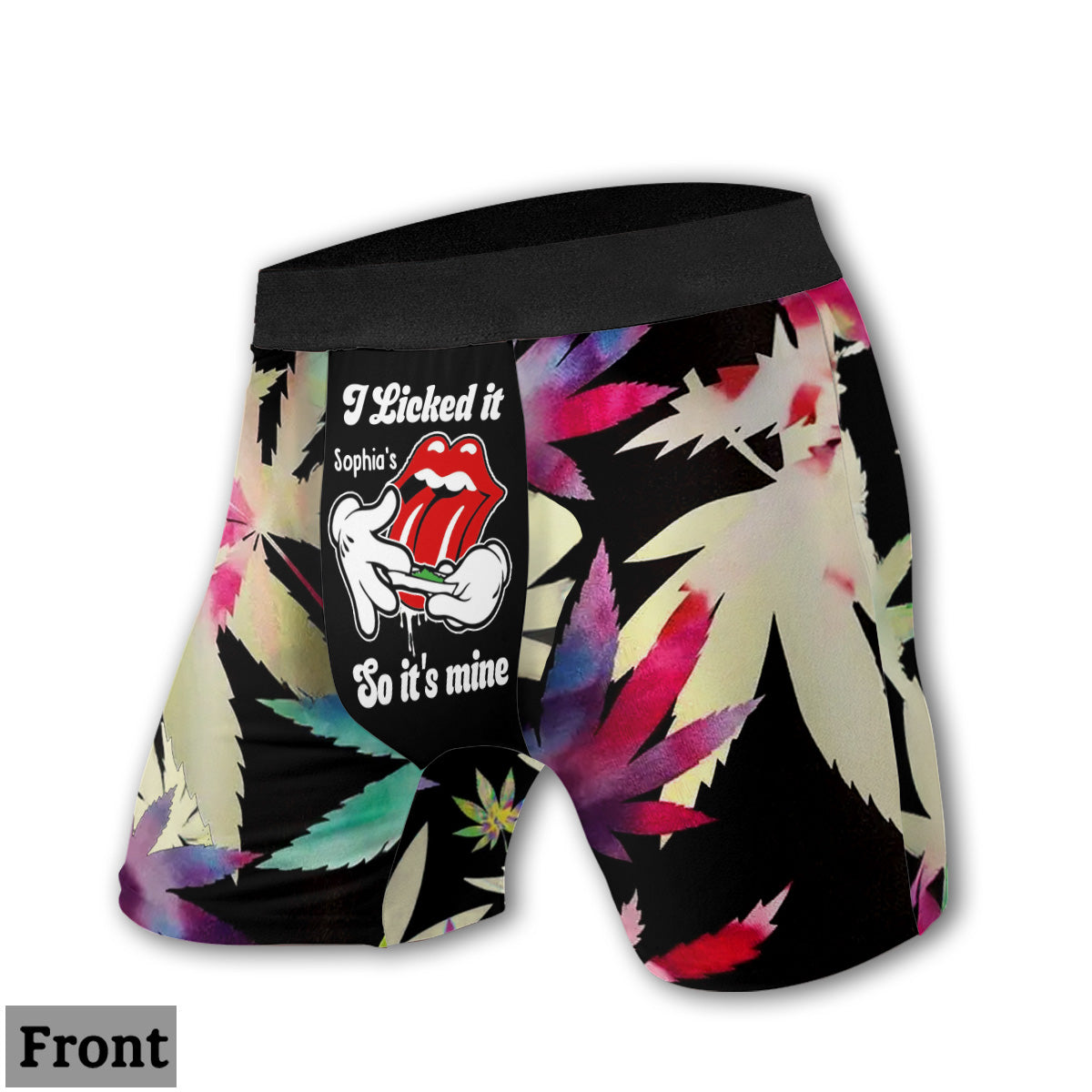 I Licked It So It's Mine - Personalized Weed Women Briefs & Men Boxer Briefs