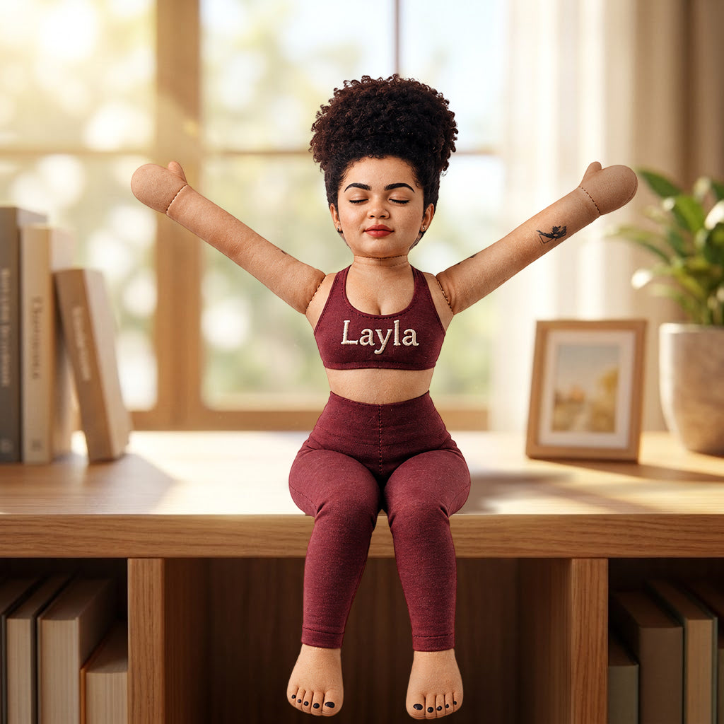 Funny Yoga Relax Toy - Personalized Yoga Posable Plush Doll