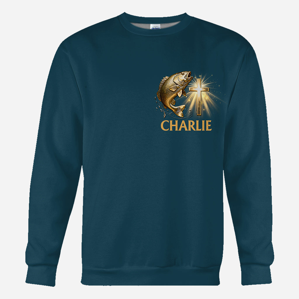 I've Got Fishing In My Veins - Personalized Fishing All Over Shirt