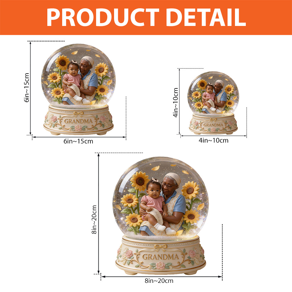 Custom From Any Photo, Gift For Her, Mom, Grandma... - Personalized Grandma Custom Shaped Acrylic Plaque