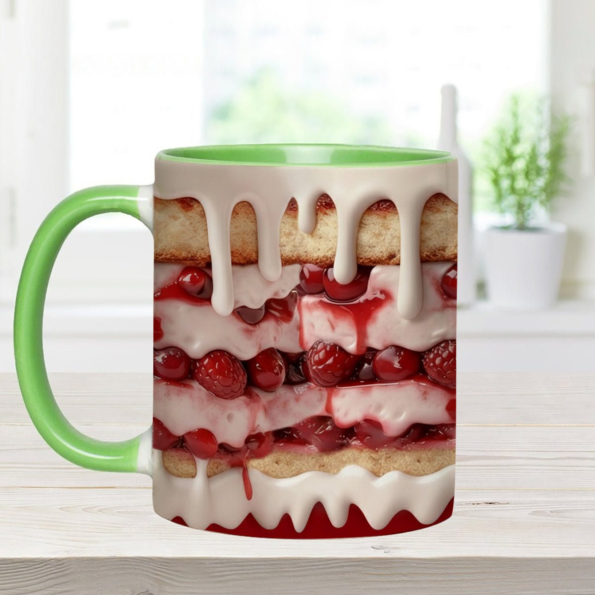 Baker Gift, Cake Lover - Personalized Baking Set Accent Mug with Acrylic Stirrers