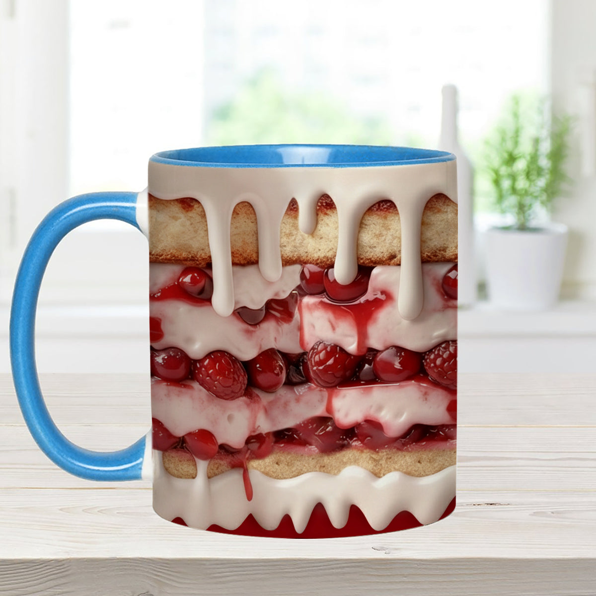 Baker Gift, Cake Lover - Personalized Baking Set Accent Mug with Acrylic Stirrers