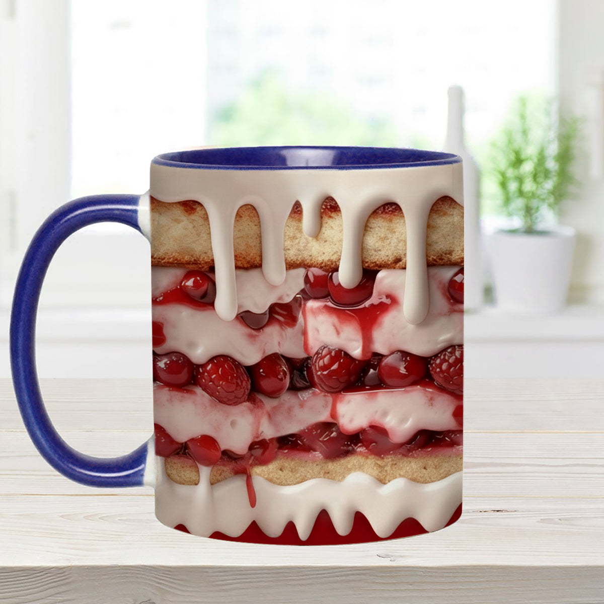 Baker Gift, Cake Lover - Personalized Baking Set Accent Mug with Acrylic Stirrers