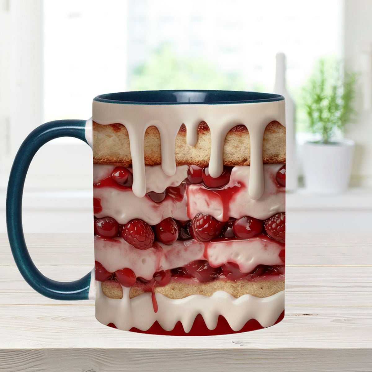 Baker Gift, Cake Lover - Personalized Baking Set Accent Mug with Acrylic Stirrers