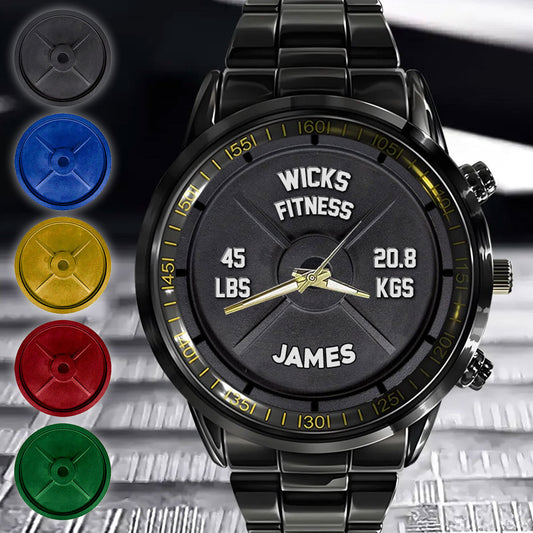 No Pain No Gain - Personalized Fitness Hand Watch