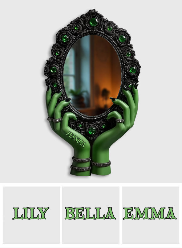 Mysterious Witch Hands - Personalized Witch Wall Hanging Mirror
