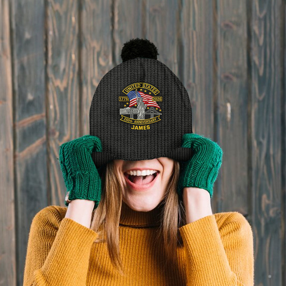 250th Anniversary - Personalized Patriot Beanie Hat