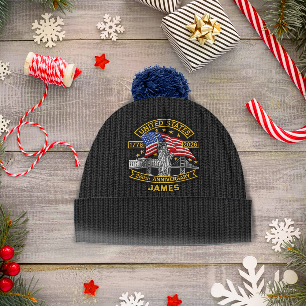 250th Anniversary - Personalized Patriot Beanie Hat
