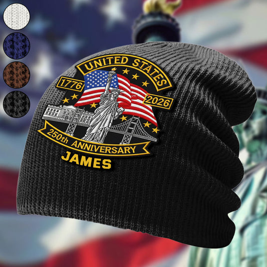 250th Anniversary - Personalized Patriot Beanie Hat