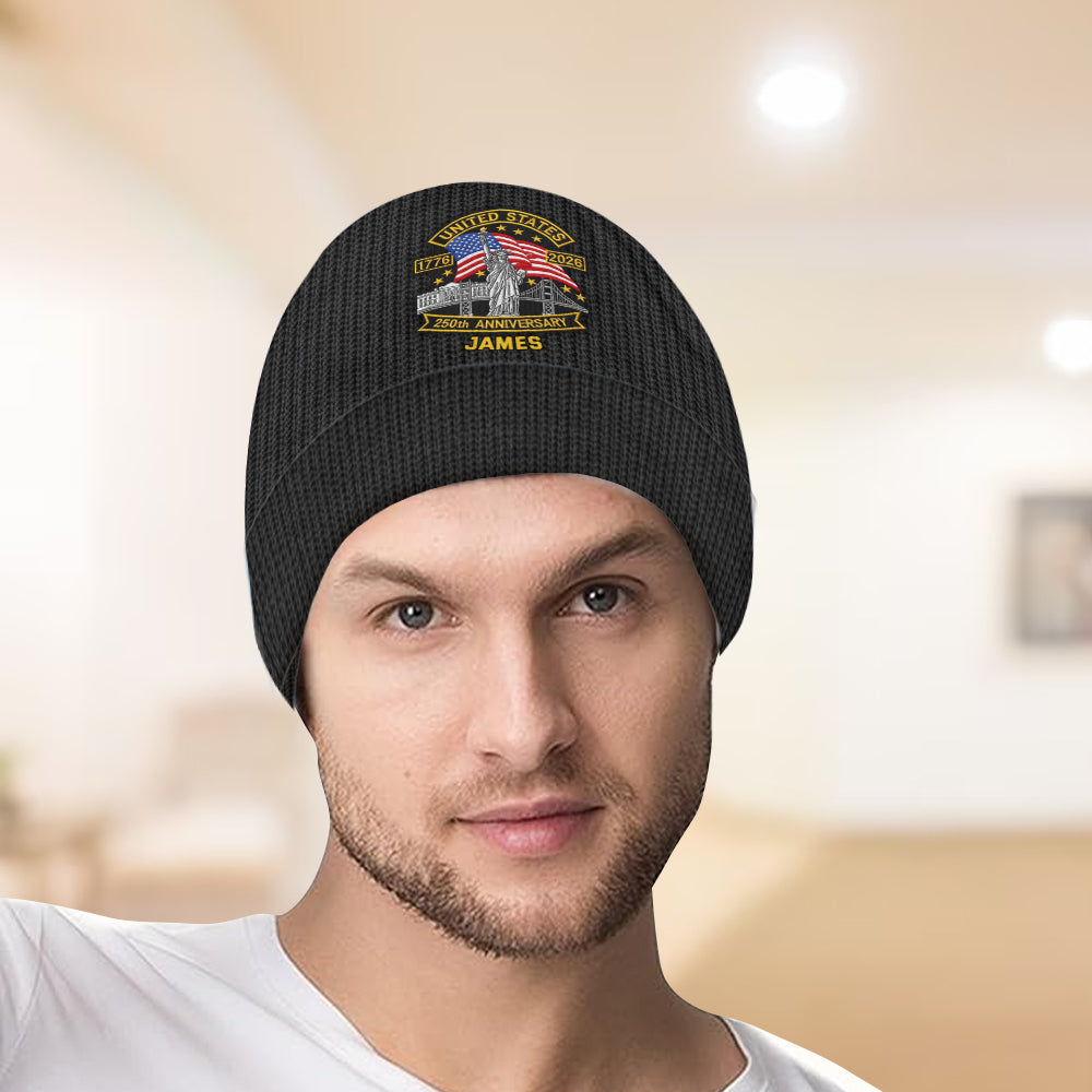 250th Anniversary - Personalized Patriot Beanie Hat