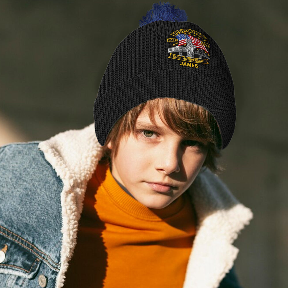250th Anniversary - Personalized Patriot Beanie Hat
