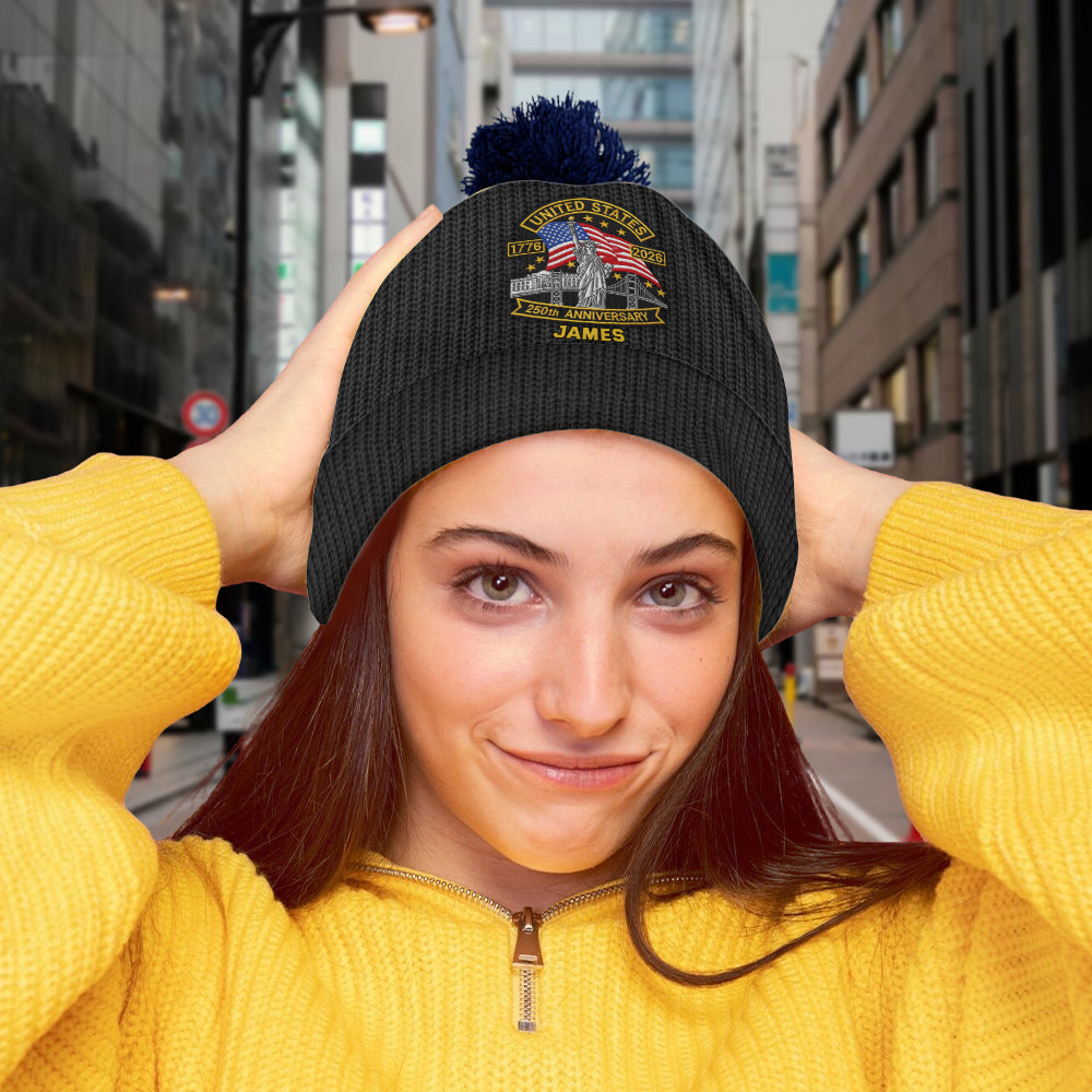 250th Anniversary - Personalized Patriot Beanie Hat