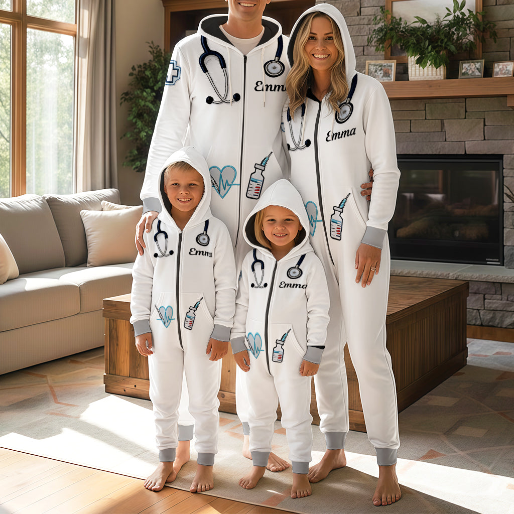 Dream Job Gift For Kids - Personalized Kid Hooded Jumpsuit