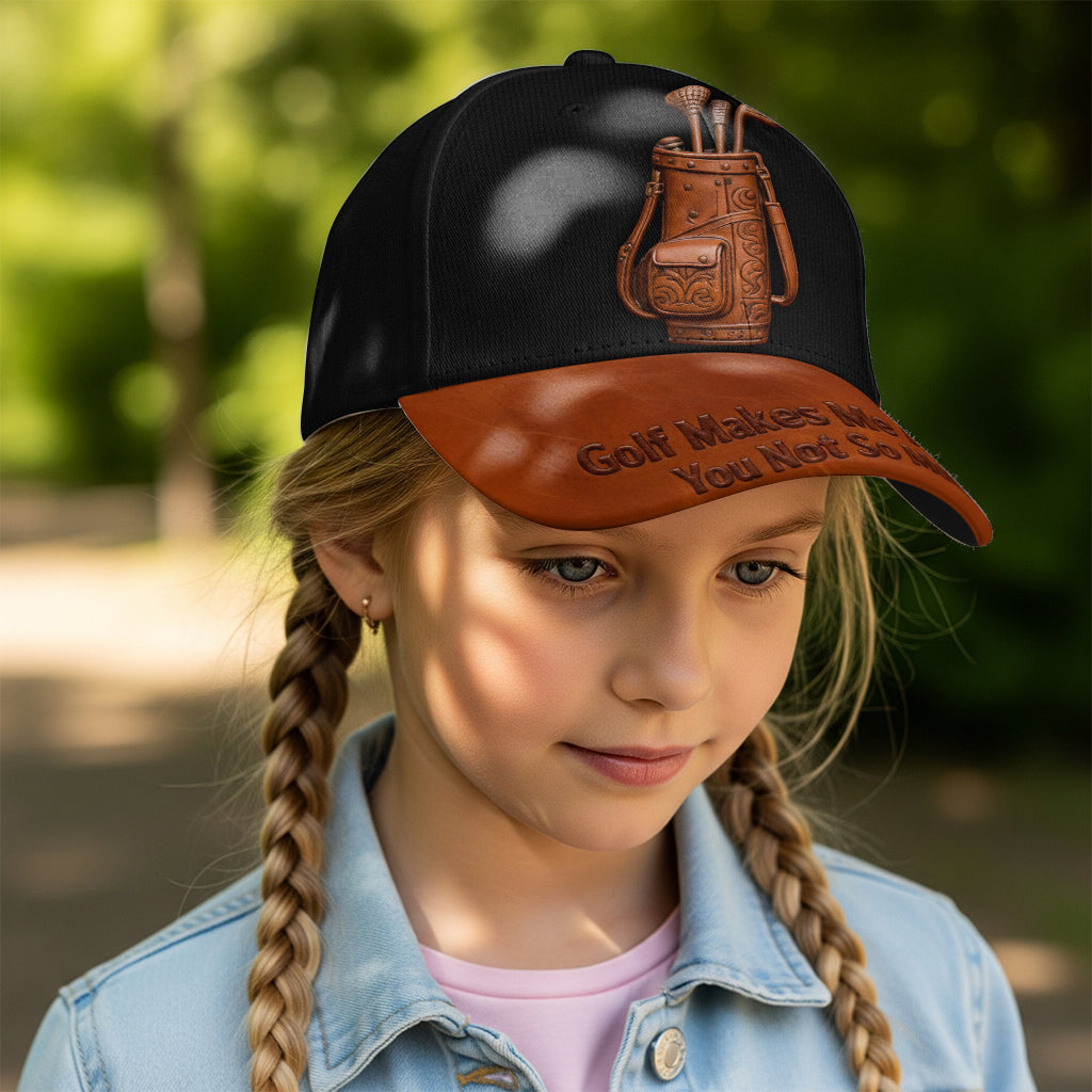 Golf Makes Me Happy - Personalized Golf Classic Cap