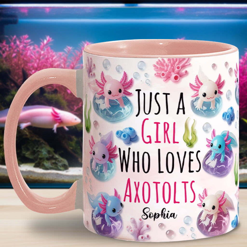 In My Axotolt Era - Personalized Axolotl Accent Mug