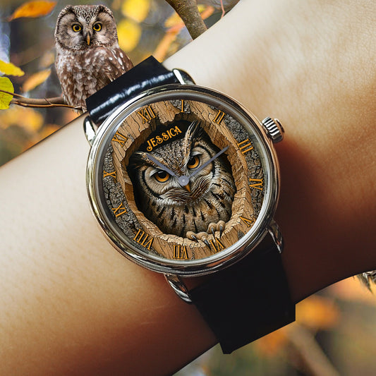 Love Owls - Personalized Owl Hand Watch