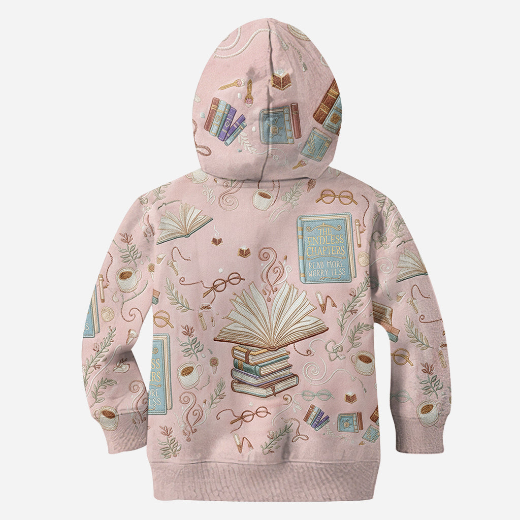 Just A Girl Who Loves Books - Personalized Book Hoodie and Leggings