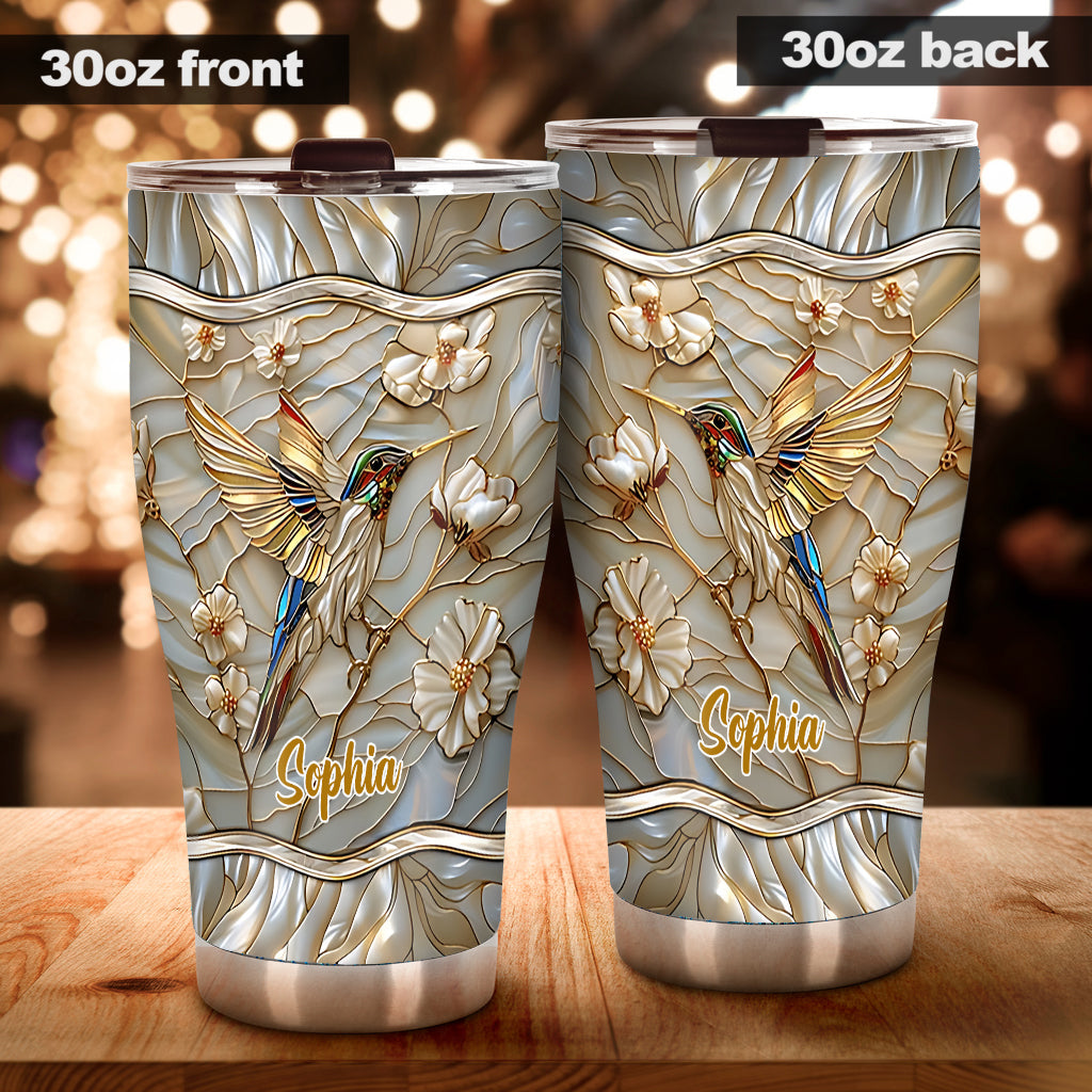 Love Hummingbirds - Personalized Gardening Tumbler
