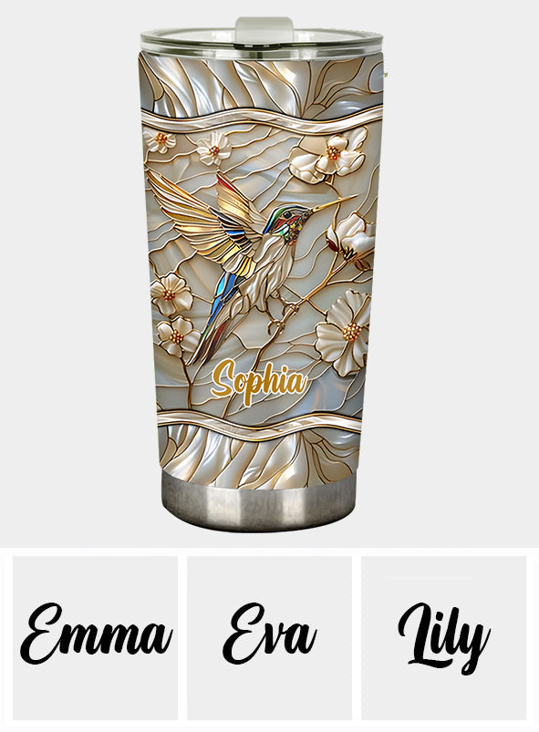 Love Hummingbirds - Personalized Gardening Tumbler