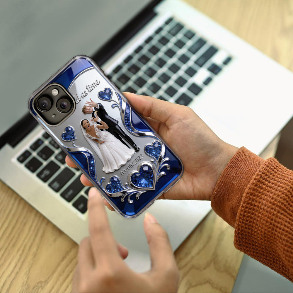 Anniversary - Personalized Couple Full Print Phone Case