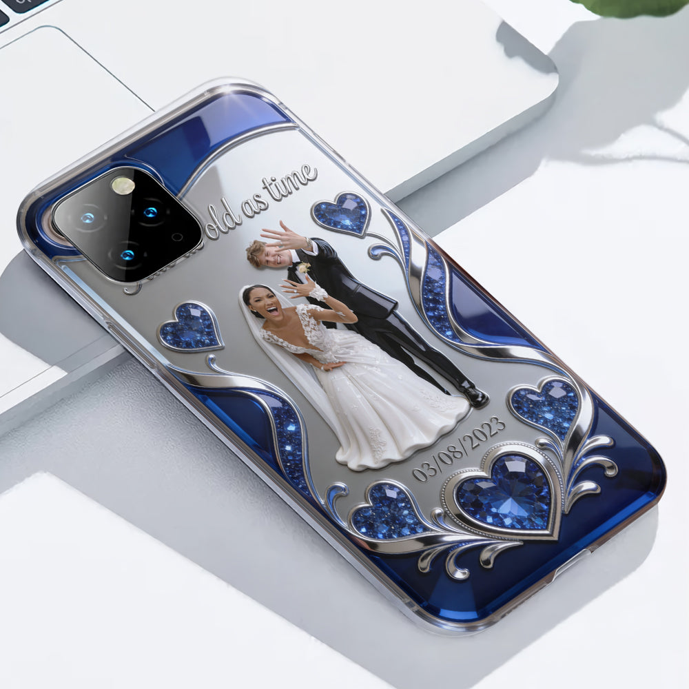Anniversary - Personalized Couple Full Print Phone Case