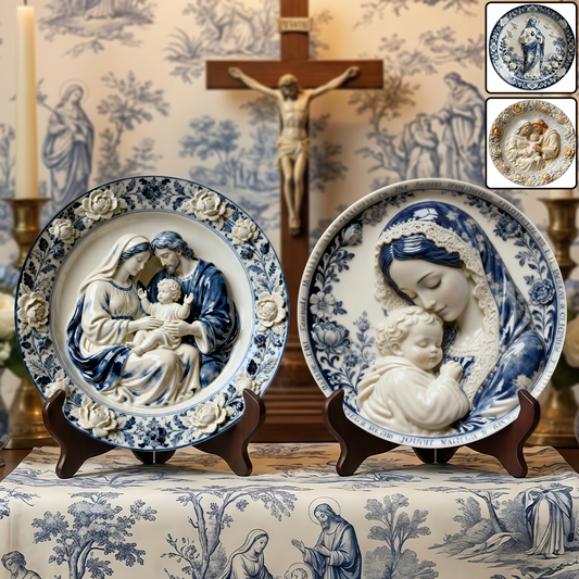 I'm A Child Of God - Personalized Christian Ceramic Round Plate