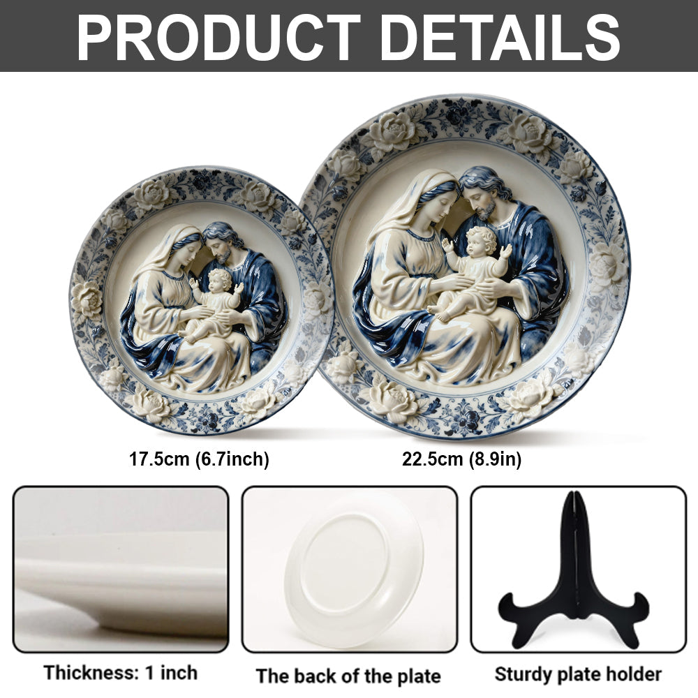 I'm A Child Of God - Personalized Christian Ceramic Round Plate