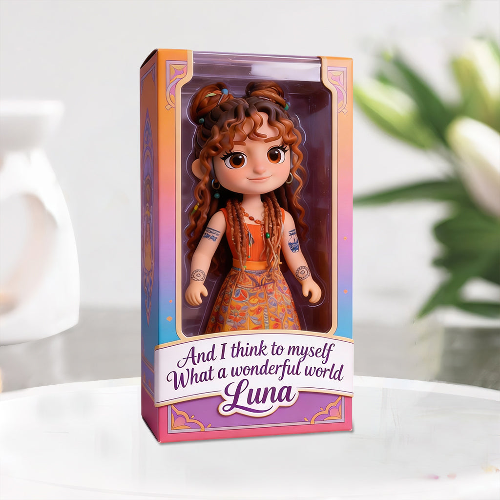 Hippie Soul - Personalized Hippie Custom Shaped Acrylic Plaque