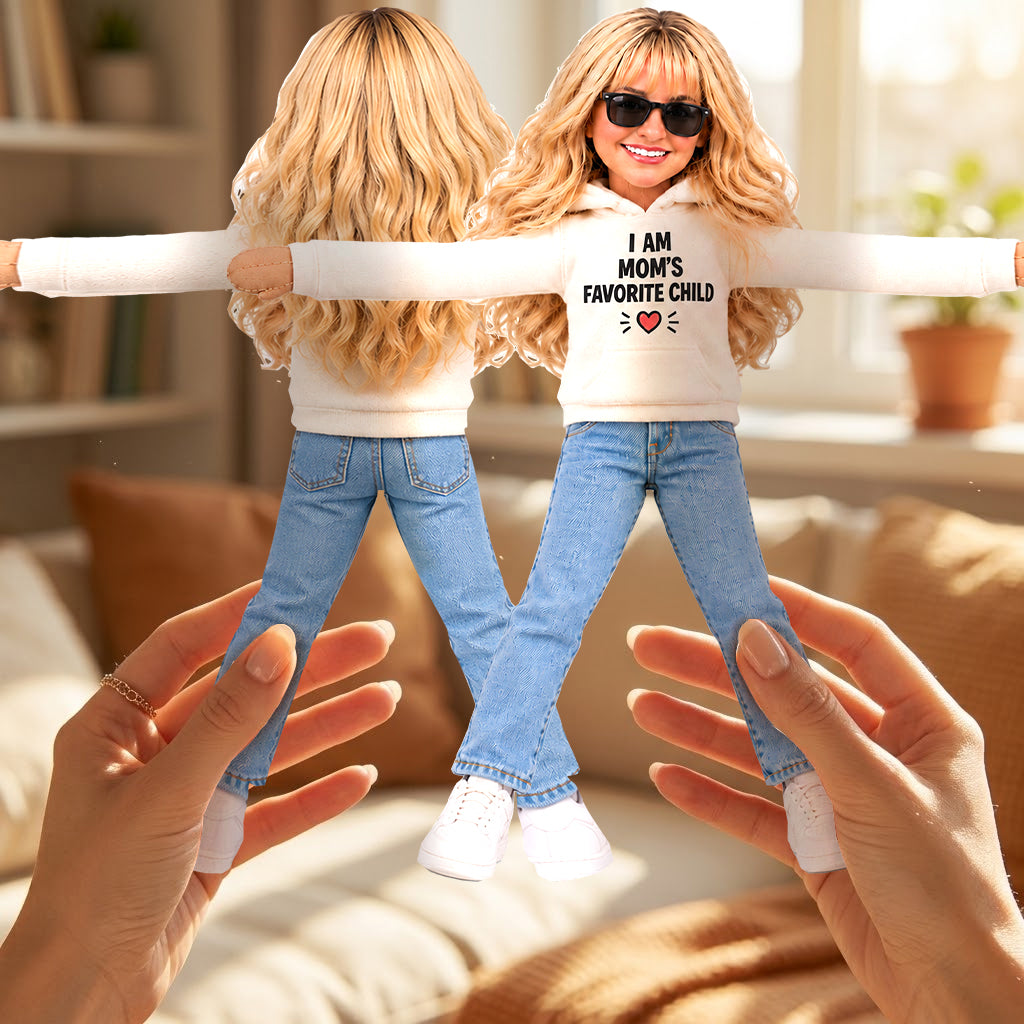 Funny Gift For Your Brother/ Sister... - Personalized Sibling Posable Plush Doll