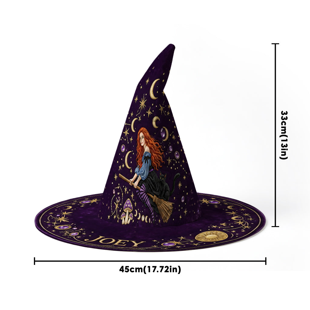 A Little Witchy - Personalized Witch Quilt Witch Hat