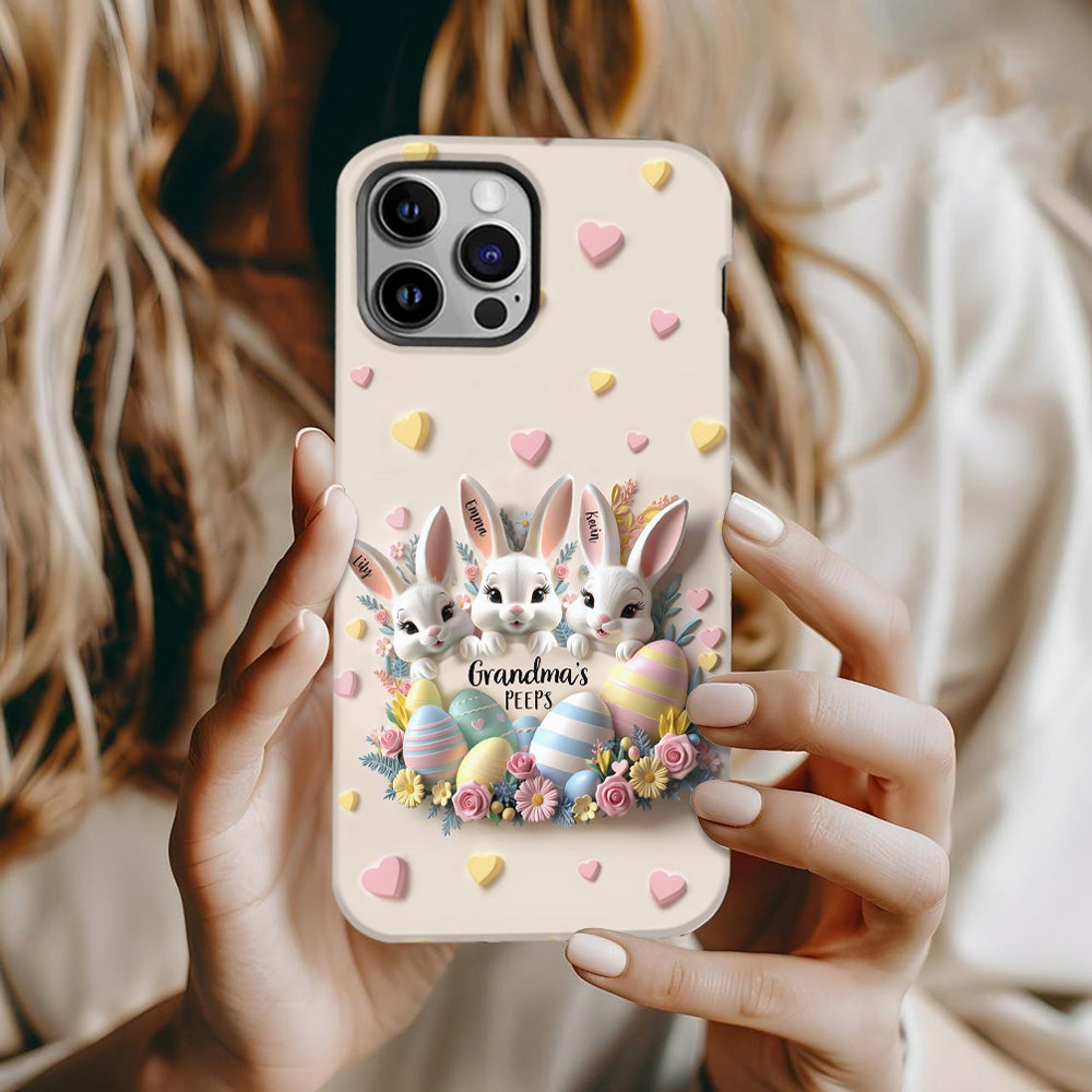 Grandma's Peeps - Personalized Grandma Full Print Phone Case