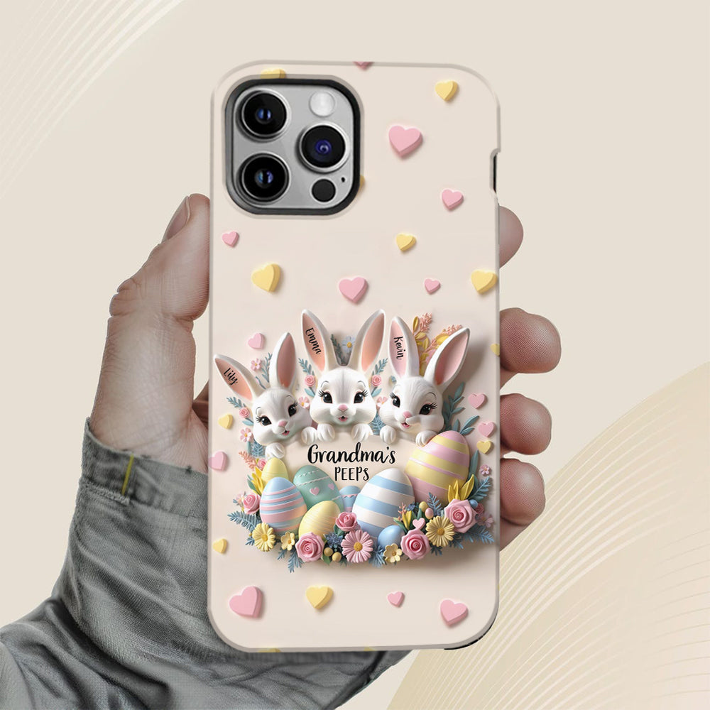 Grandma's Peeps - Personalized Grandma Full Print Phone Case