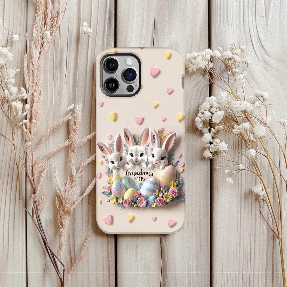 Grandma's Peeps - Personalized Grandma Full Print Phone Case