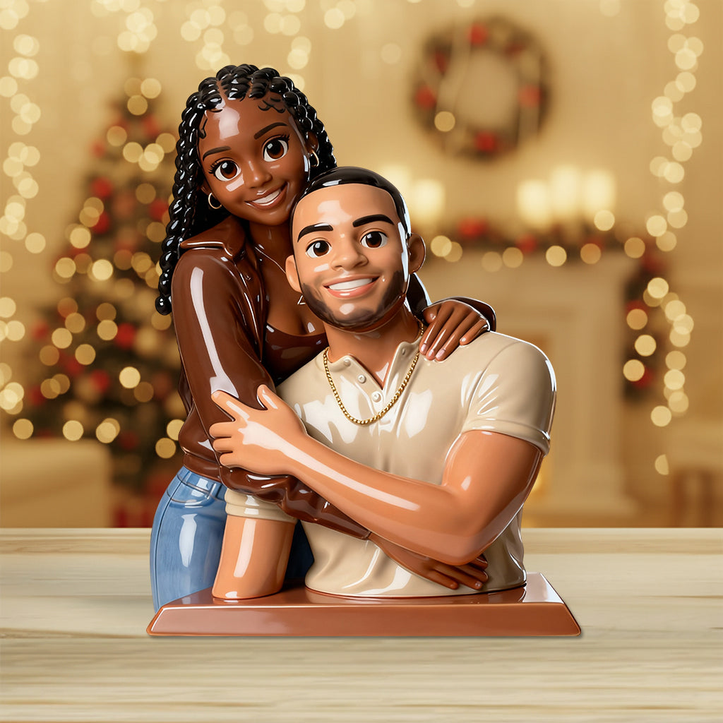 Our Family - Personalized Family Custom Shaped Acrylic Plaque