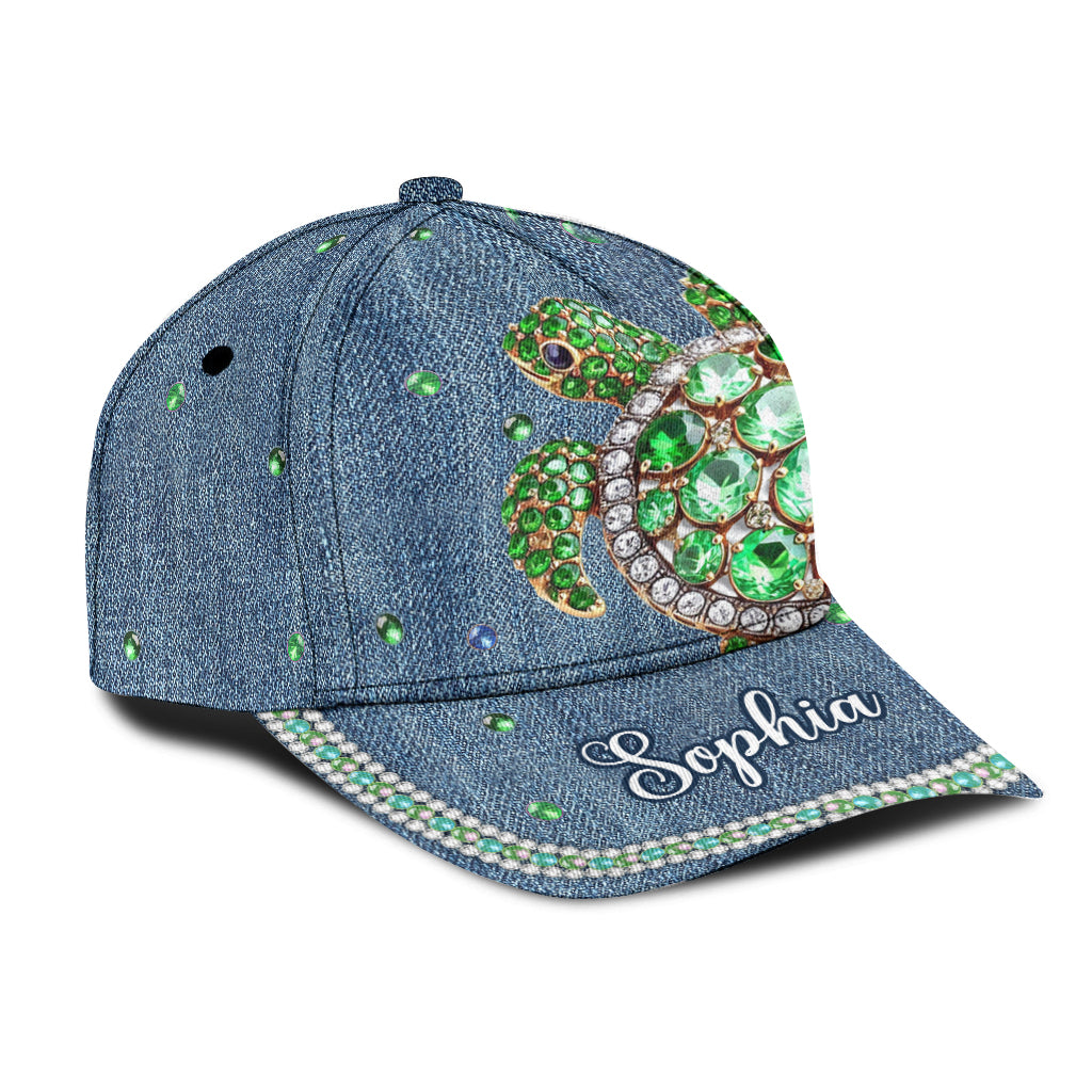 Adorable Turtle - Personalized Sea Lover Classic Cap