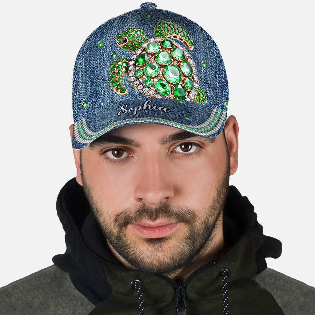 Adorable Turtle - Personalized Sea Lover Classic Cap